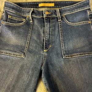 Jose’s jeans woman’s high rise cropped boot.